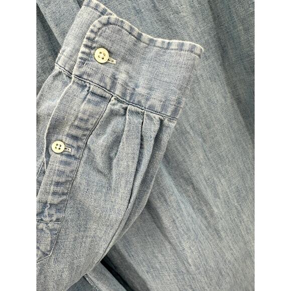 Polo Ralph Lauren Indigo Chambray Shirt XL - Picture 7 of 7